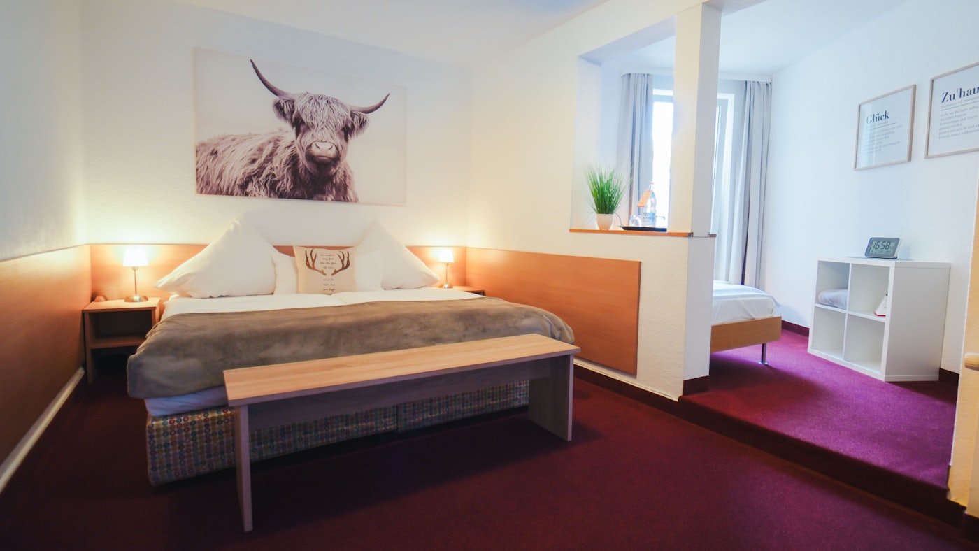 Dreibettzimmer im Hotel König